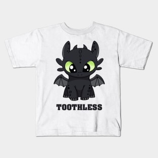 Toothless | Night Fury | How to train your dragon Kids T-Shirt